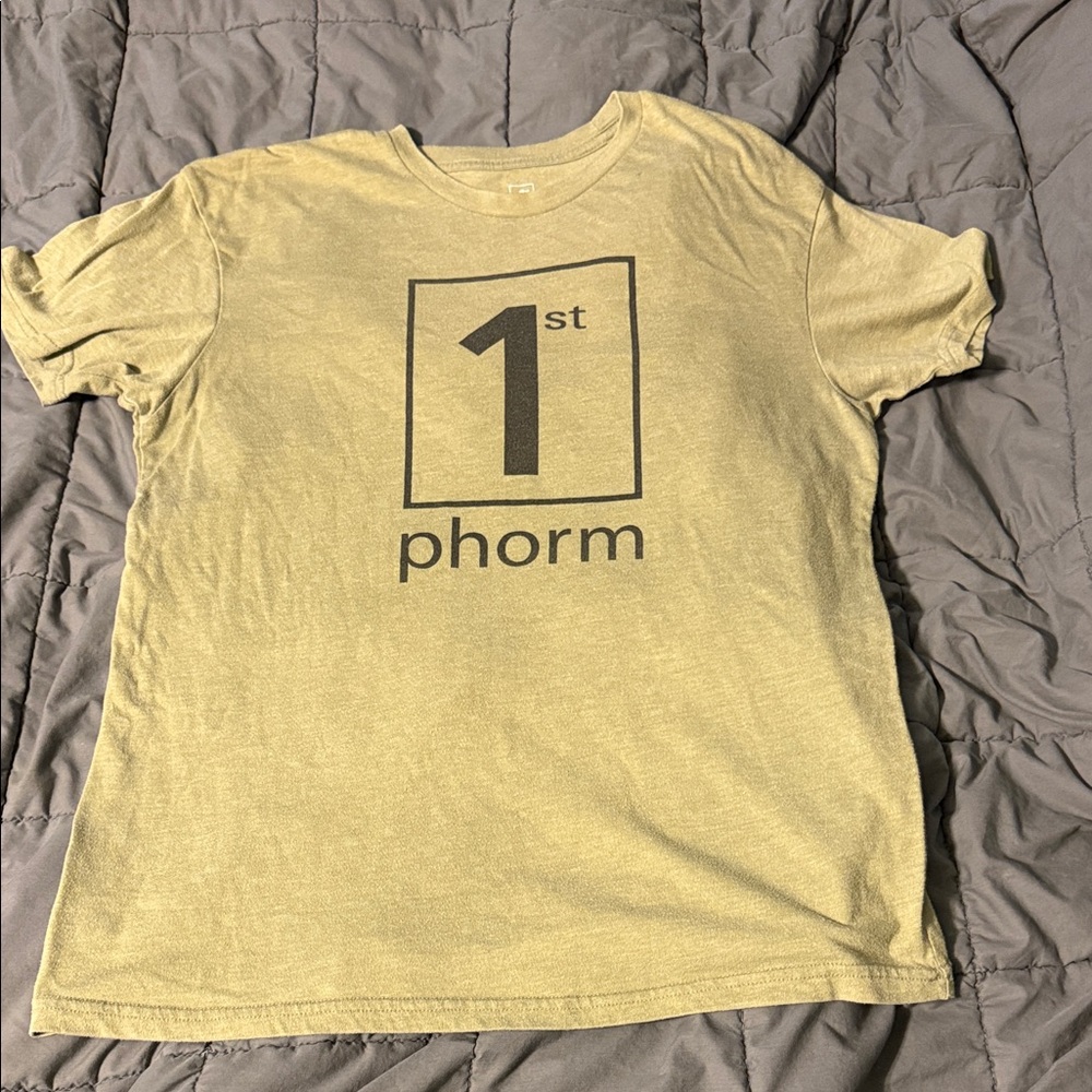1st Phorm Beige Graphic T-Shirt